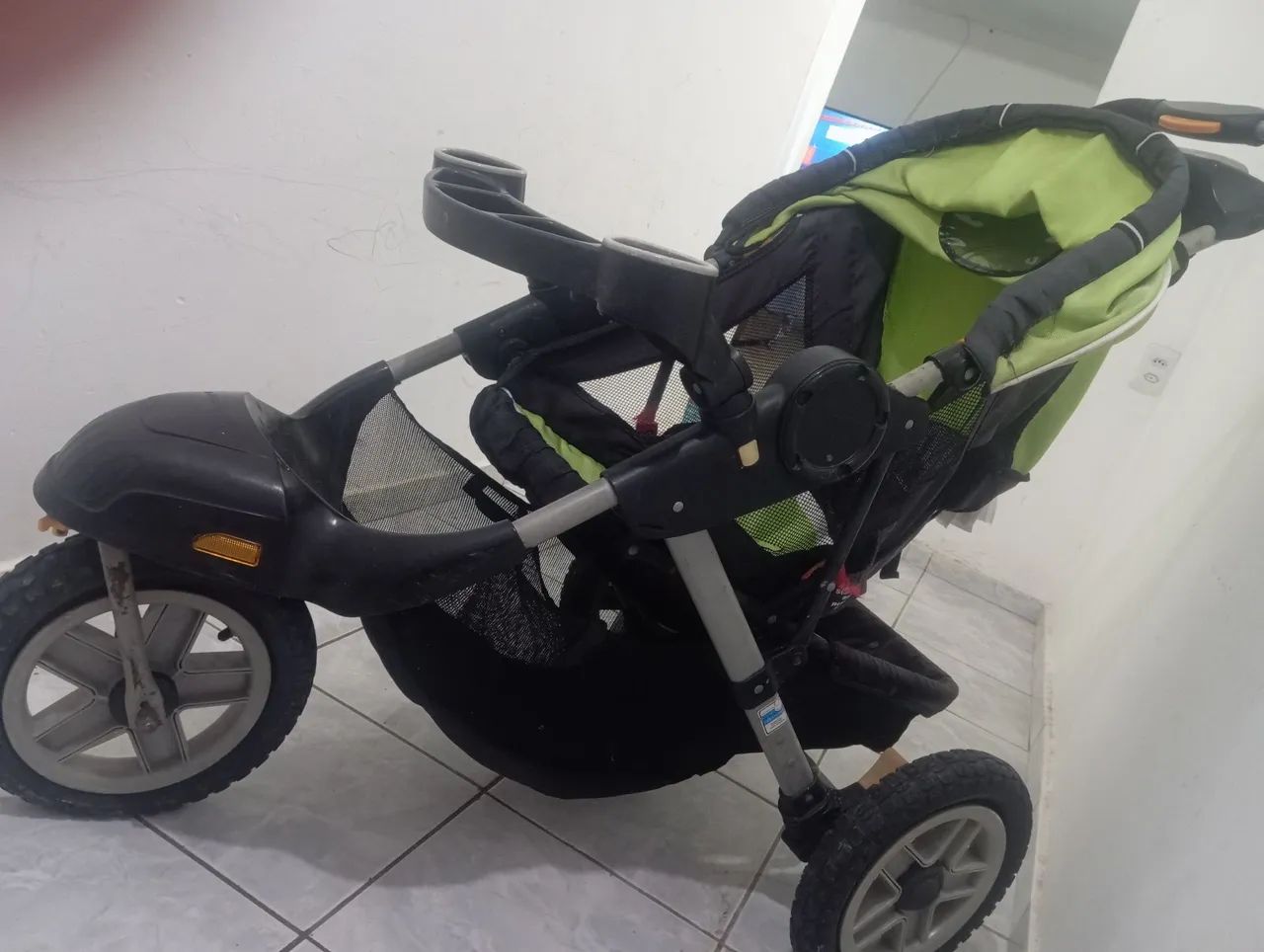 Carrinho de bebê da jeep - Foto 3