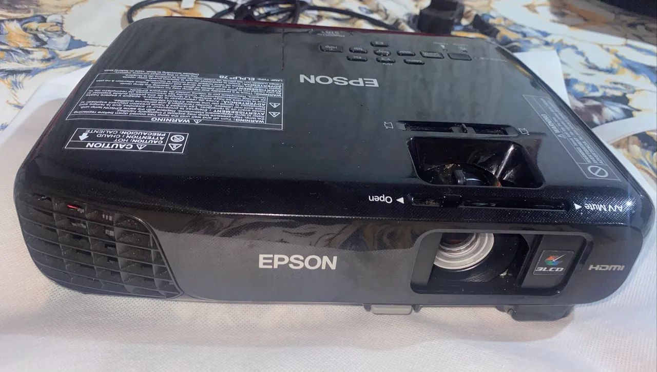DataShow Epson S18+ - Excelente funcionamento e estado  - Foto 4