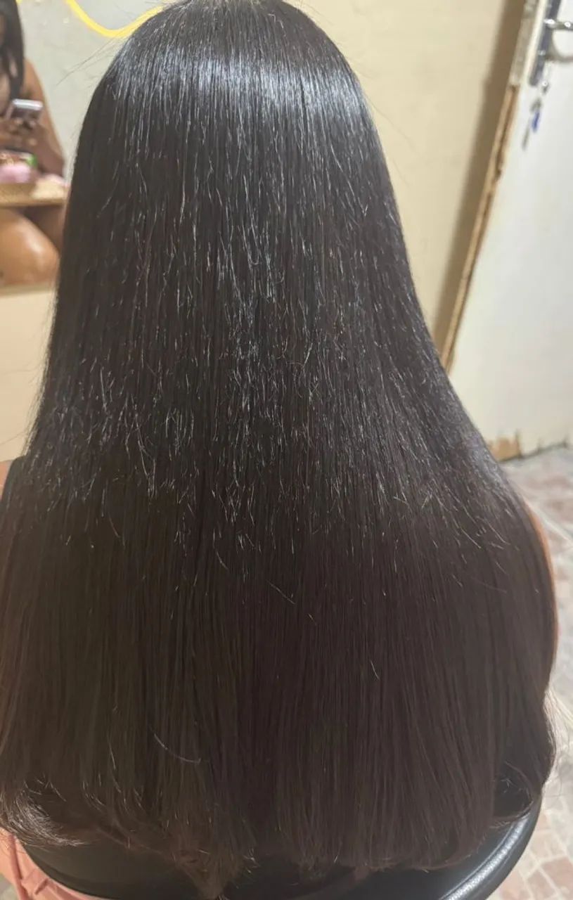Cabelo brasileiro 45 centímetros com 150 gramas  - Foto 3