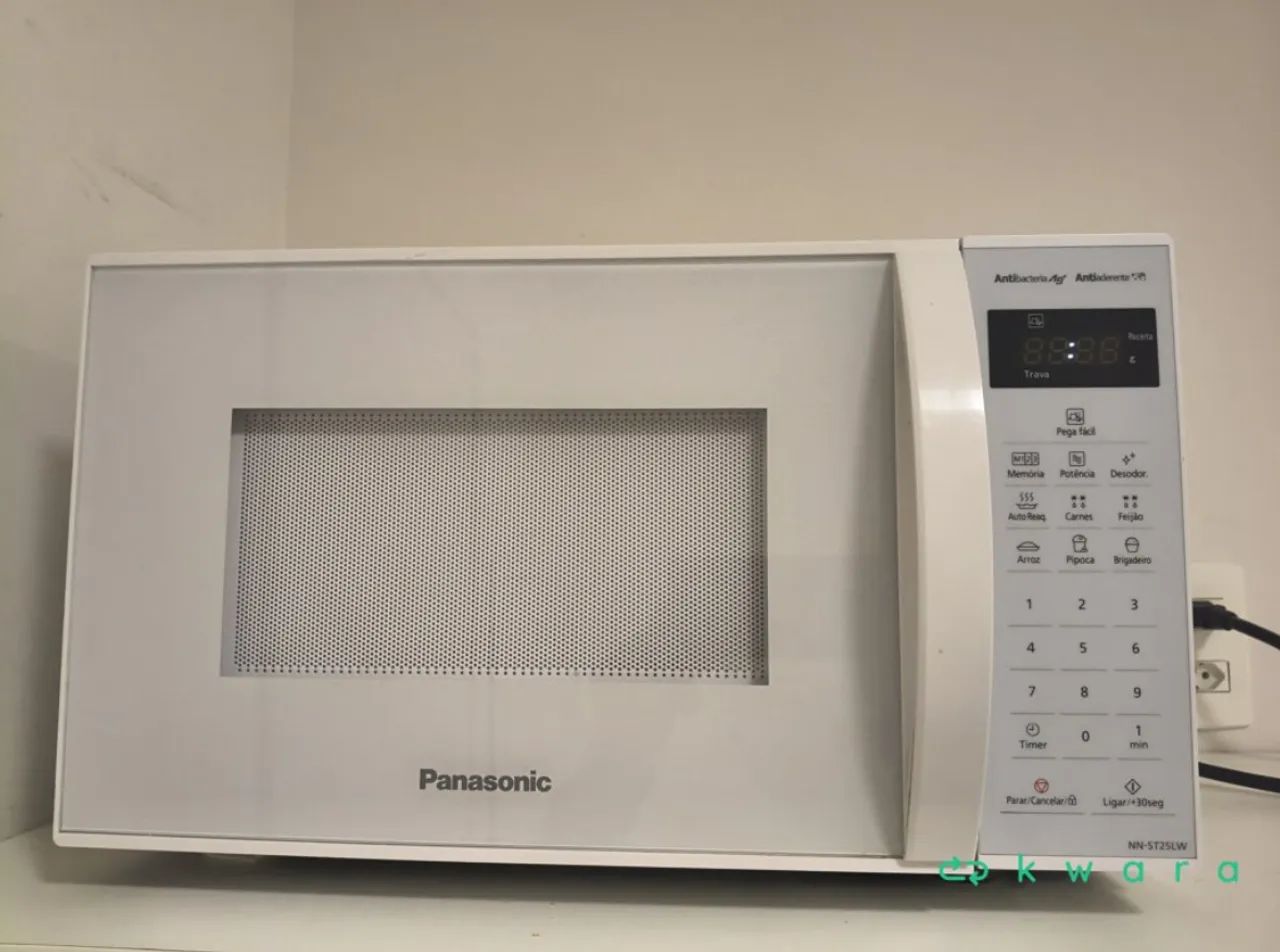 Micro-ondas Panasonic Style 32L Branco - Perfeito Estado
