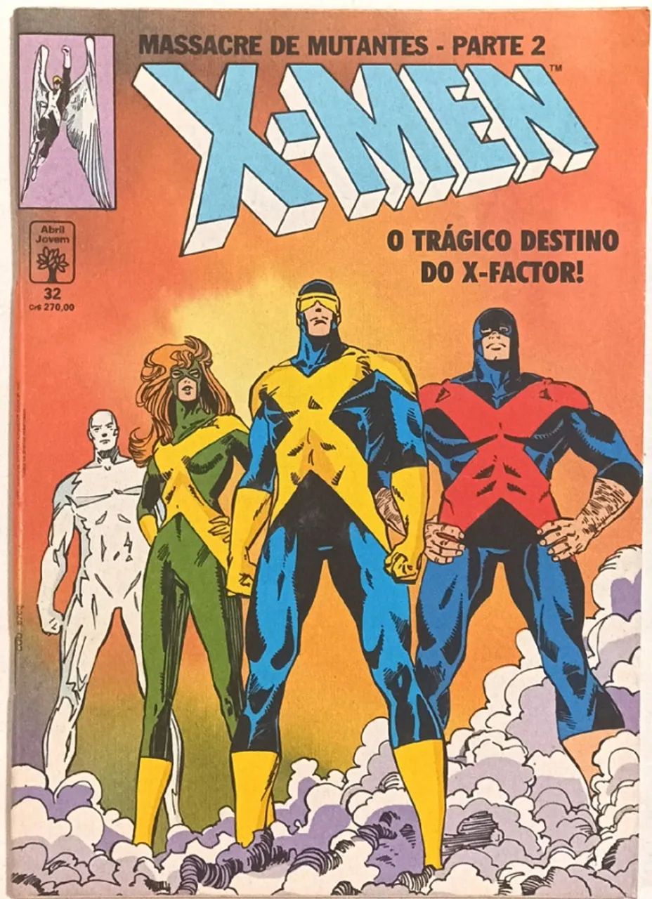 X-Men 1ª série, Massacre de Mutantes - n° 31,32,33 e 34. Abril- 1991. - Foto 4