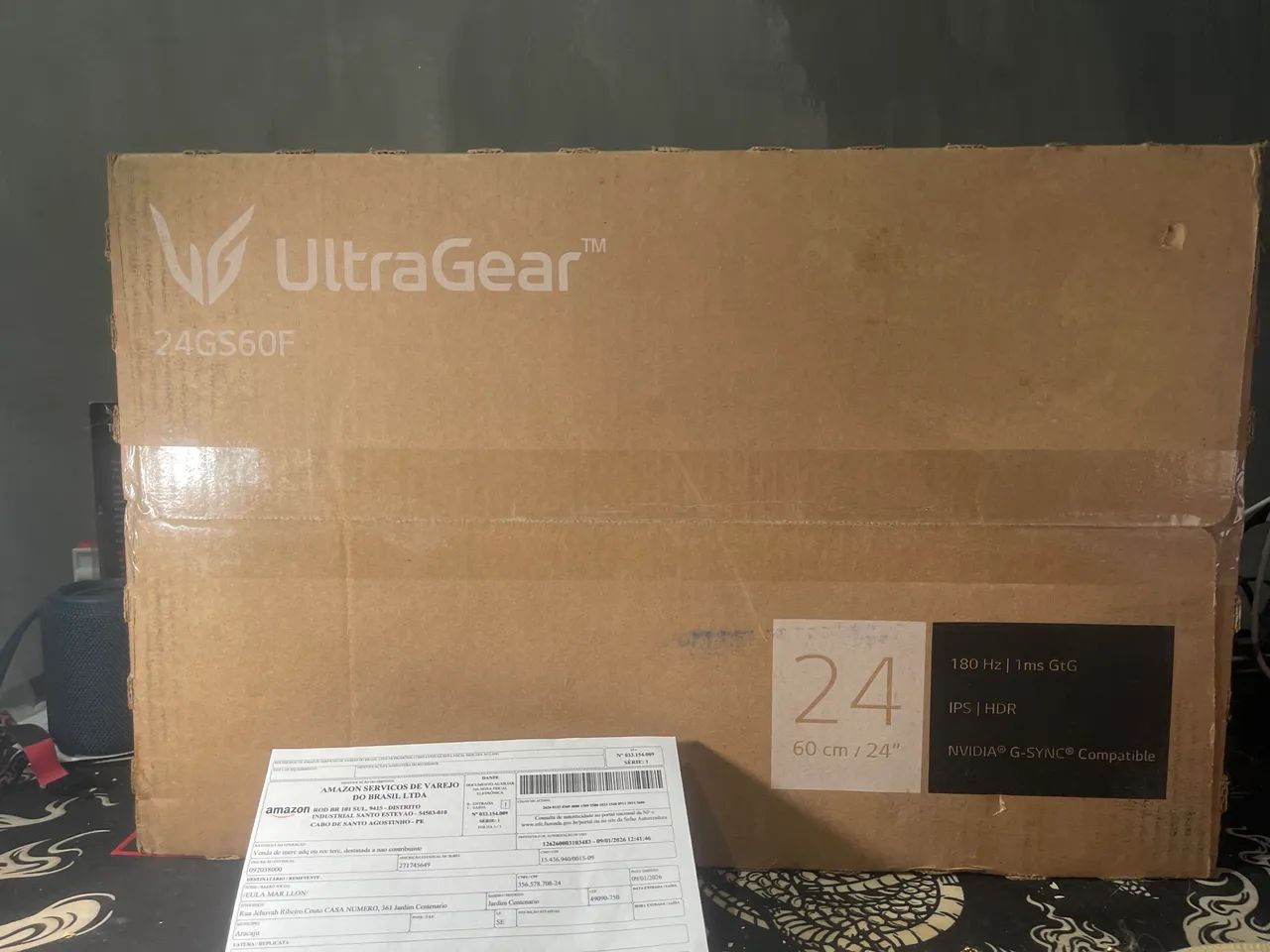 Monitor Games LG UltraGear 24? 180hz Lacrado e garantia. - Foto 4
