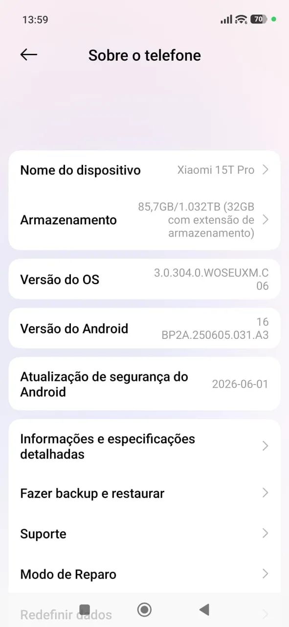 Celular Xiaomi 15T Pro - Foto 4