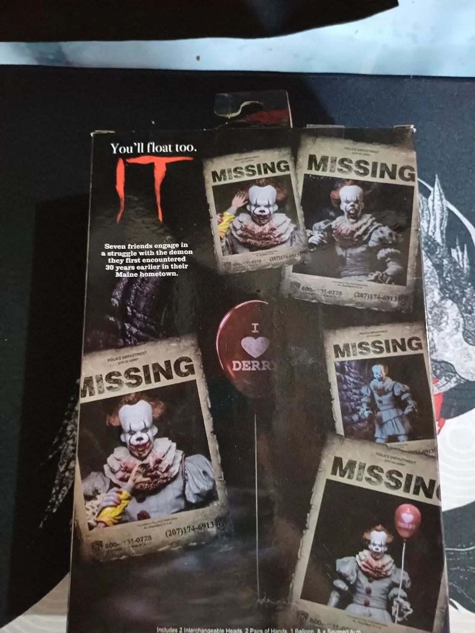 Neca it pennywise you'll float 2 versão sangue novo - Foto 2