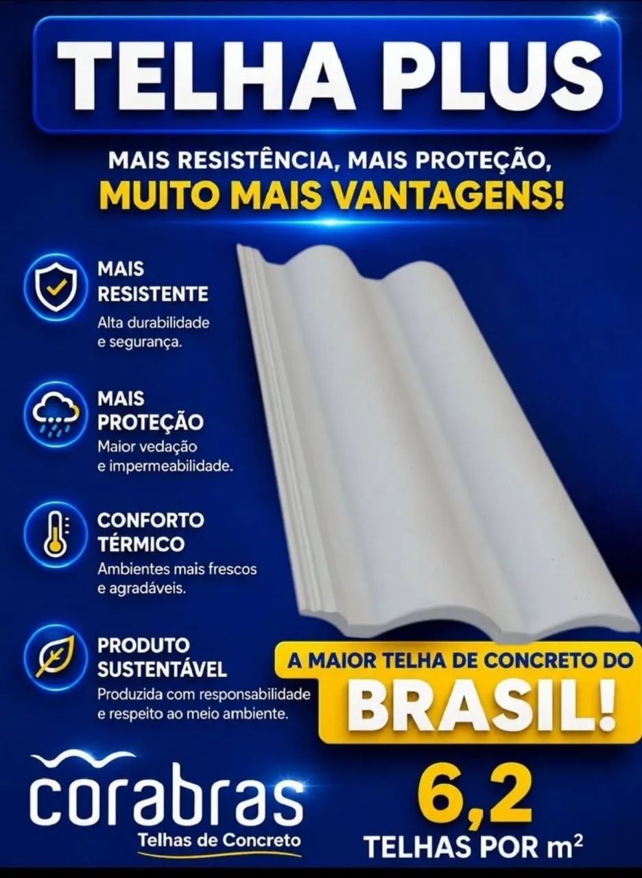 TELHAS CONCRETO DIRETO DA INDÚSTRIA.  - Foto 5
