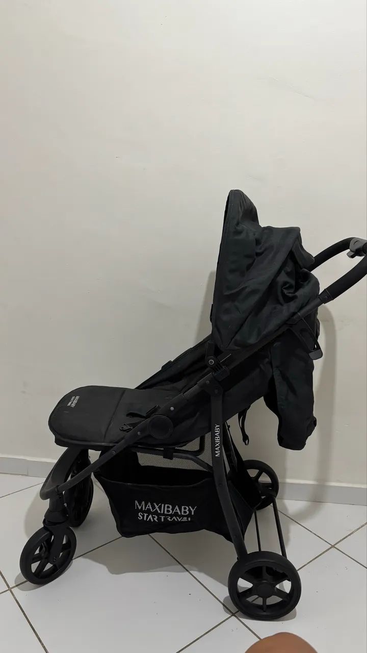 Carrinho e bebê conforto e espelho  - Foto 4