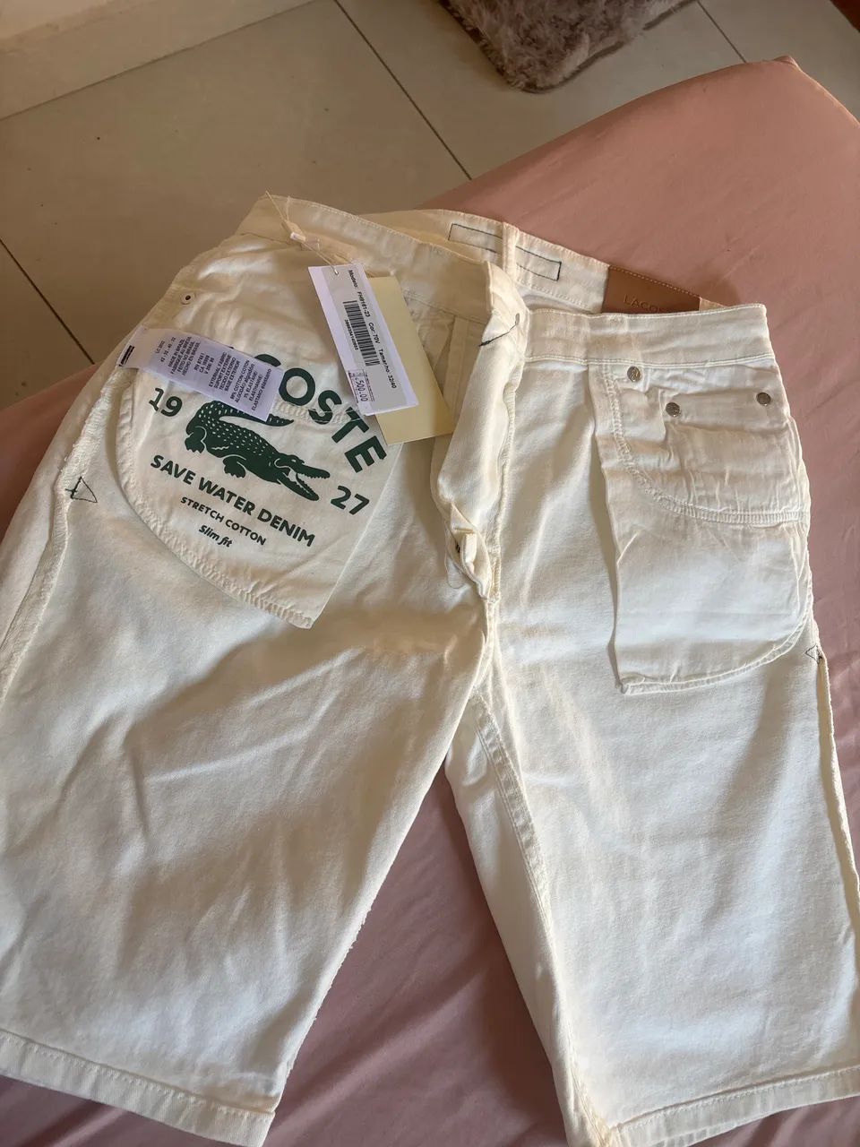 Bermuda Lacoste original nunca usada TAM 32/40