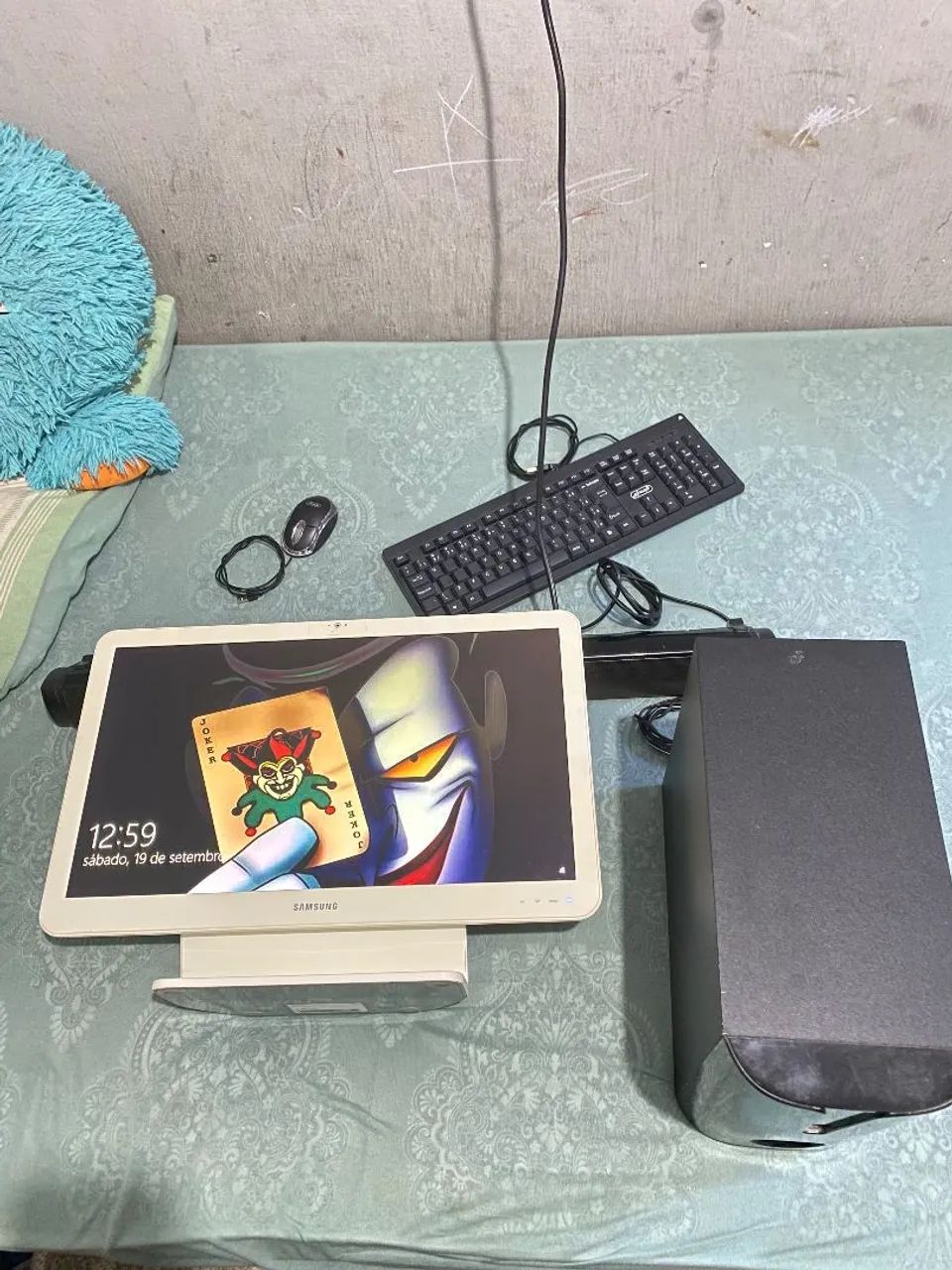 Computador Samsung+sistema de áudio 