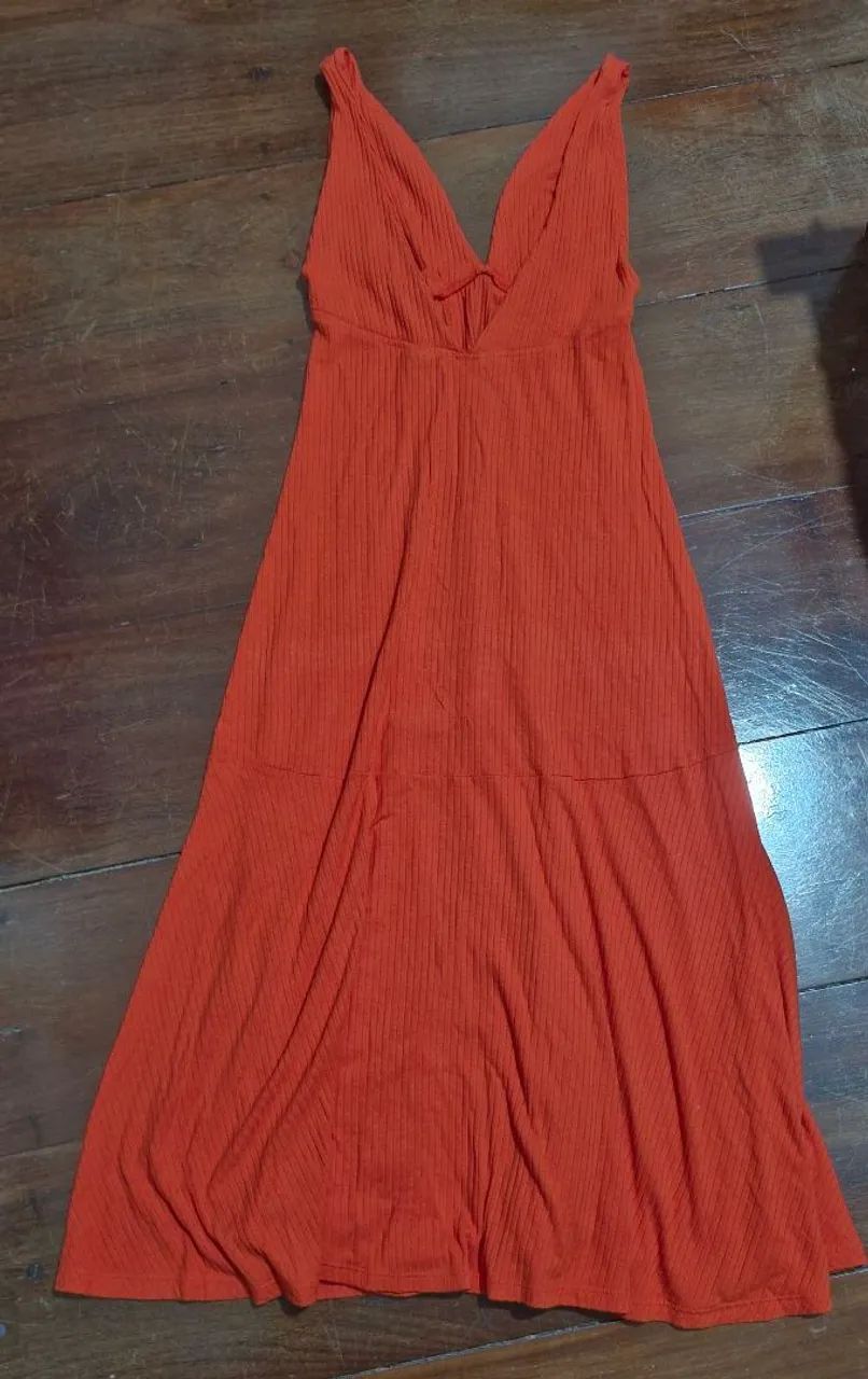 Vestido Farm Lindo! Laranja - Foto 5