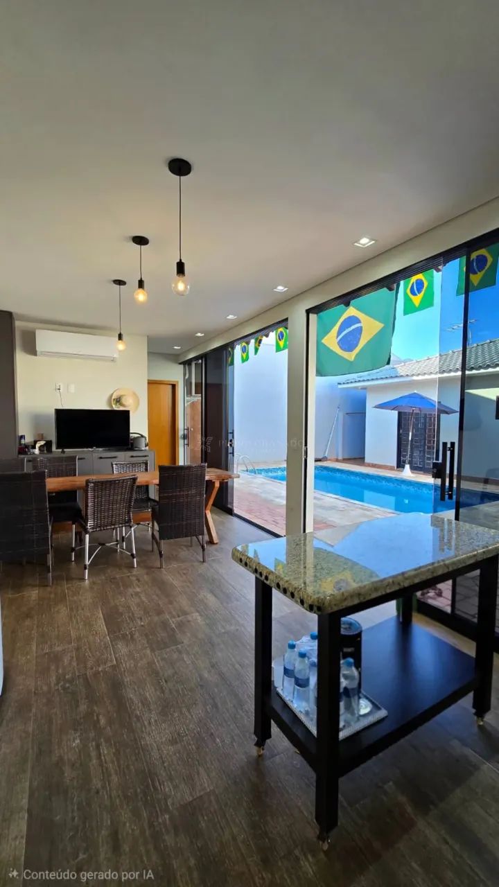 Casa térrea com piscina e edícula no Jardim Real. - Foto 2
