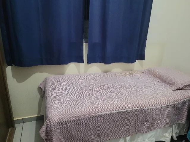 Cama box de solteiro + colchão 