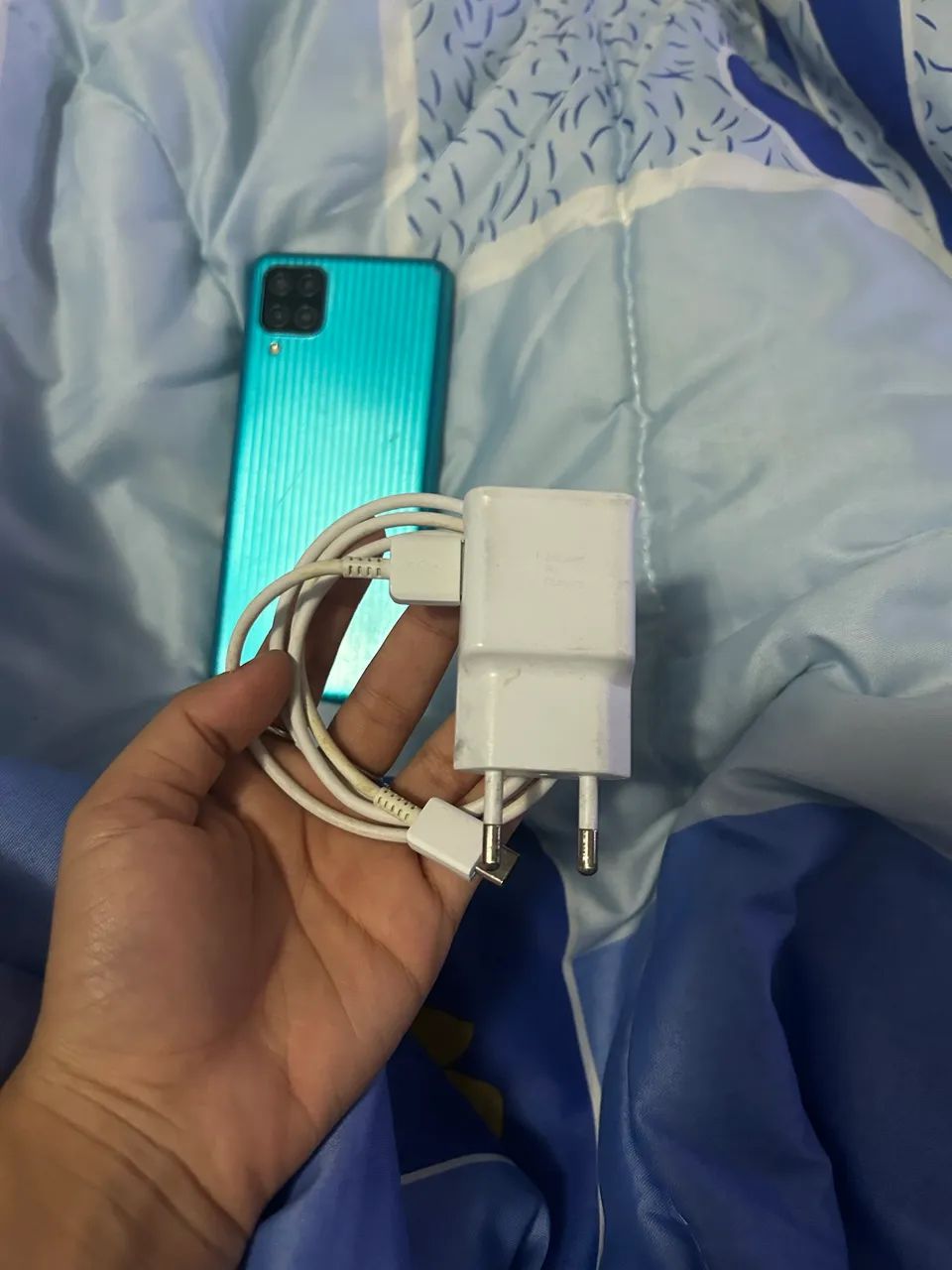 Samsung Galaxy A12 Azul - Ótimo Estado - Foto 3
