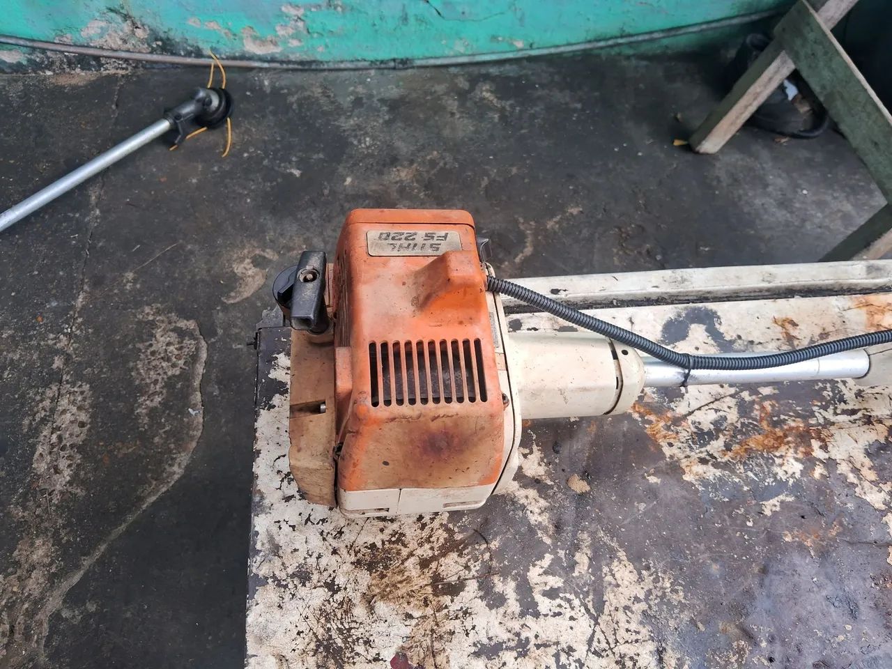 Roçadeira sthil 220 original  - Foto 3