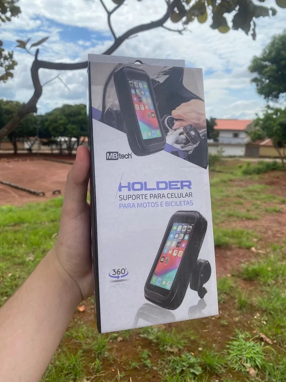 Suporte de Celular Impermeável para Moto  - Foto 2