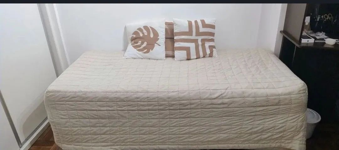 Cama solteiro box + colchão em ótimo estado. - Foto 3