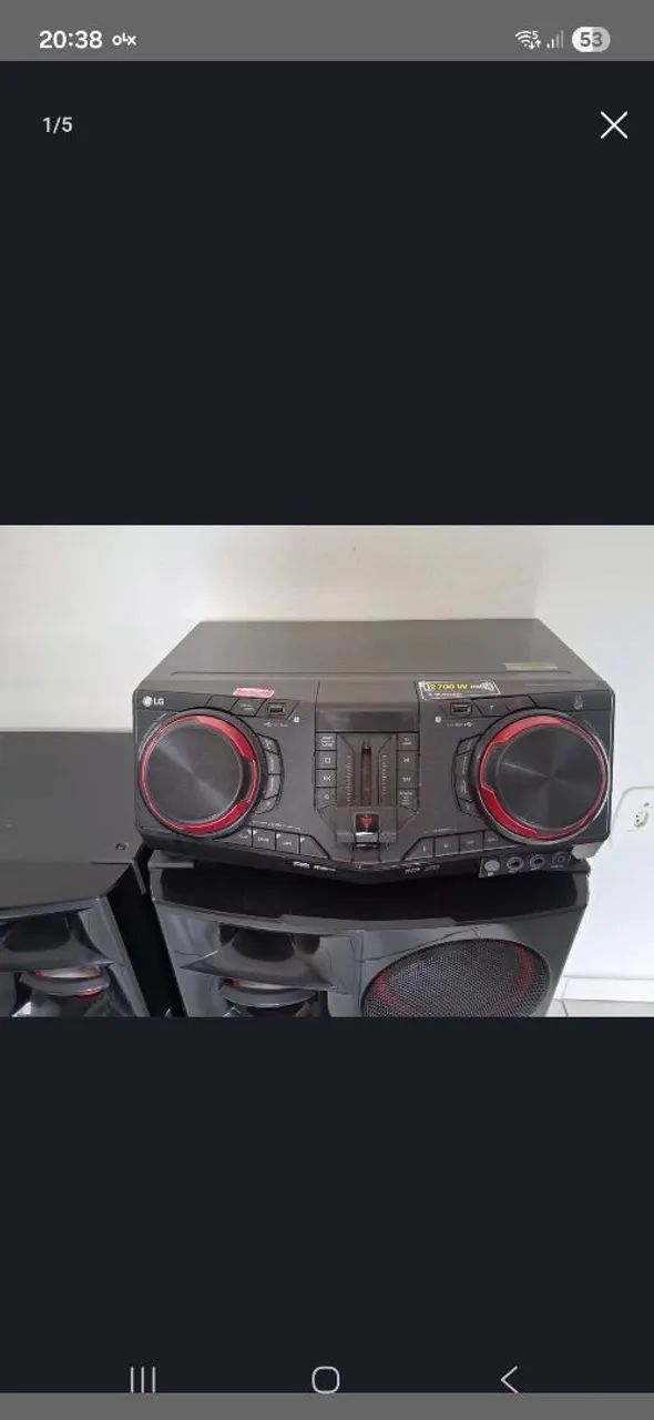 Som LG CJ98 2700w - Foto 5