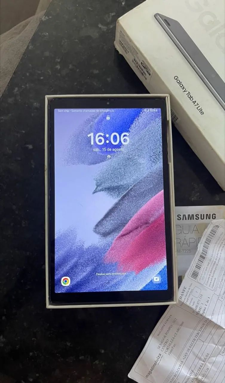 TABLET SAMSUNG A7 LITE 8.7 POLEGADAS PEGA CHIP 