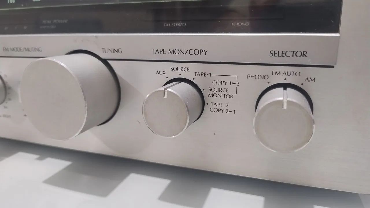 Sansui R50 receiver com manual original do aparelho  - Foto 4