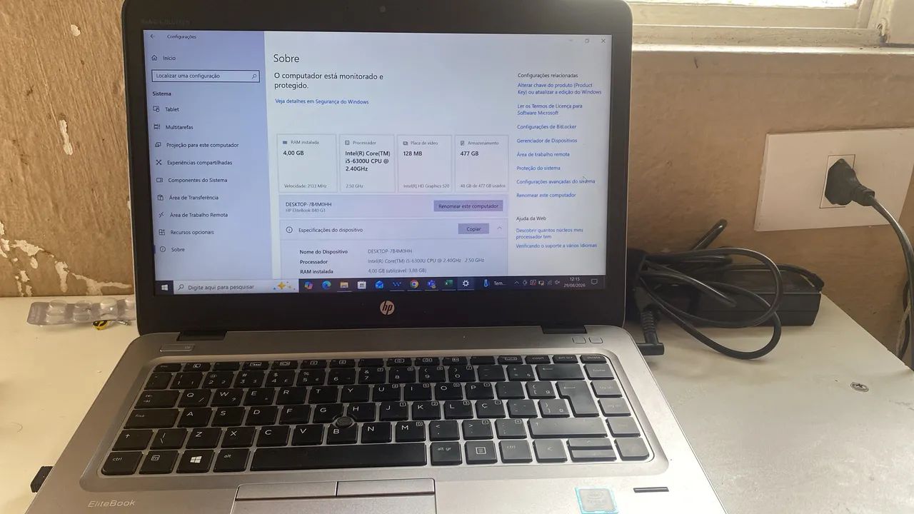 Notebook Hp excelente estado 