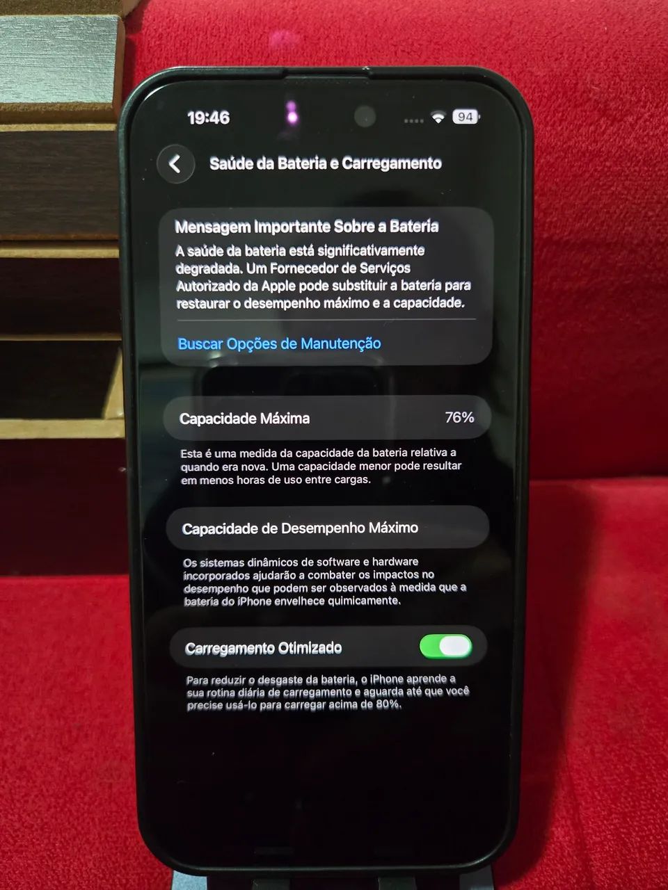 iPhone 14 Pro Max Roxo Profundo - 256GB - Foto 5