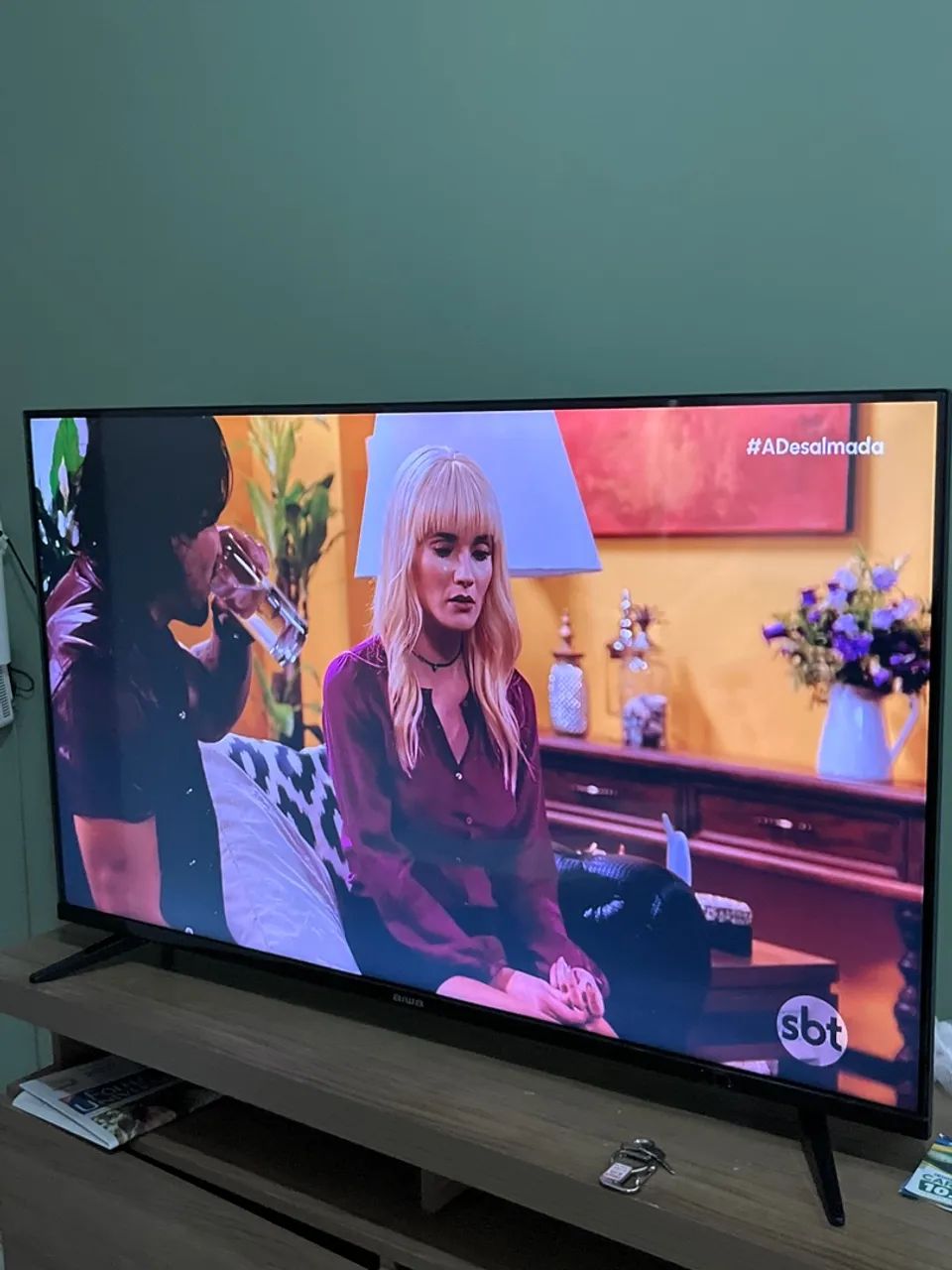 Televisão Semi Nova AIWA 43 pol. (Estado Perfeito) - Foto 2