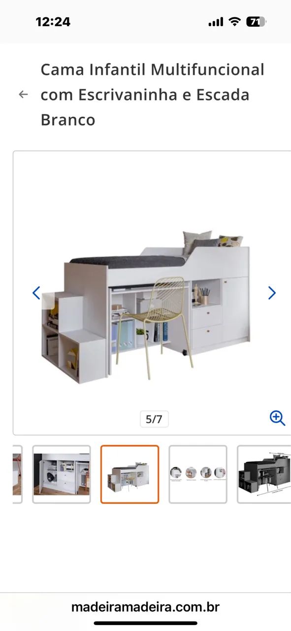 Cama solteiro multifuncional  - Foto 4