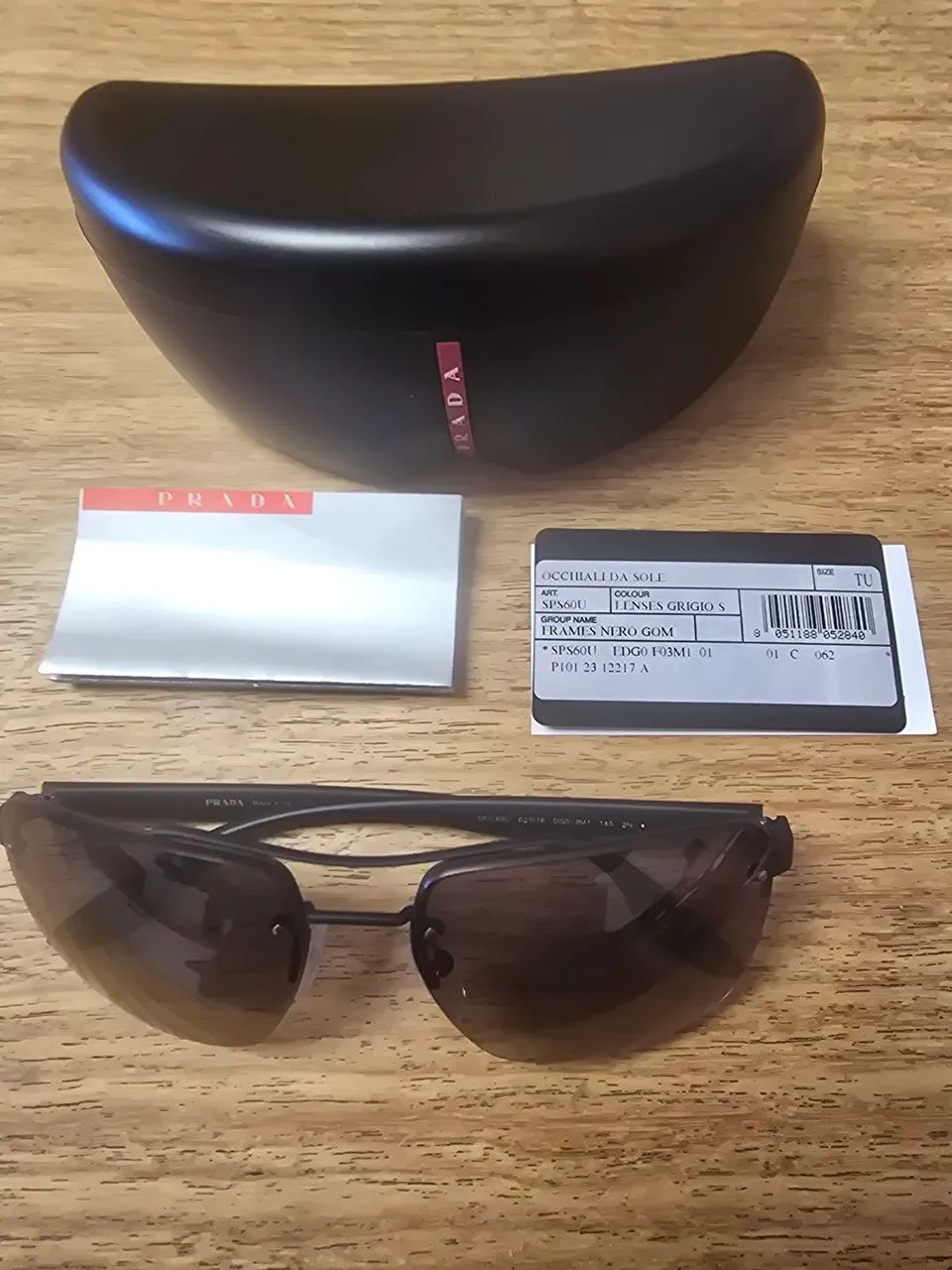 Oculos ray ban marca prada original masculino
