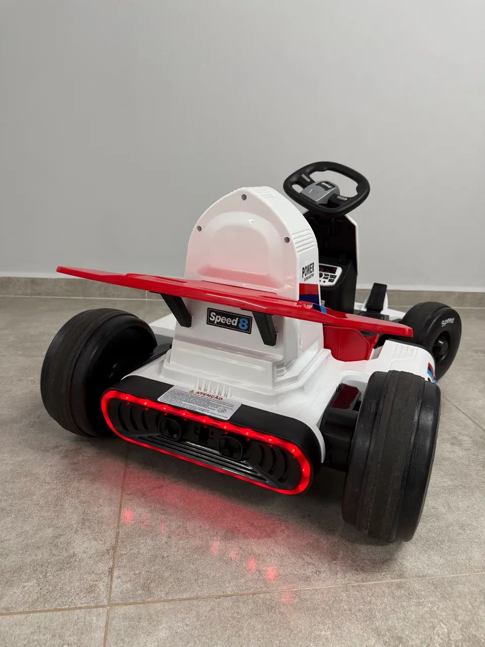 Mini Kart Elétrico Infantil Bandeirante - Foto 2