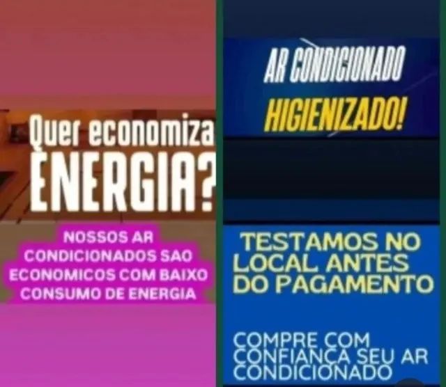 Ar condicionado 12.000 btu 220VOLTS Gelando Muito bastante quarto Grande Entrega gratuita - Foto 3