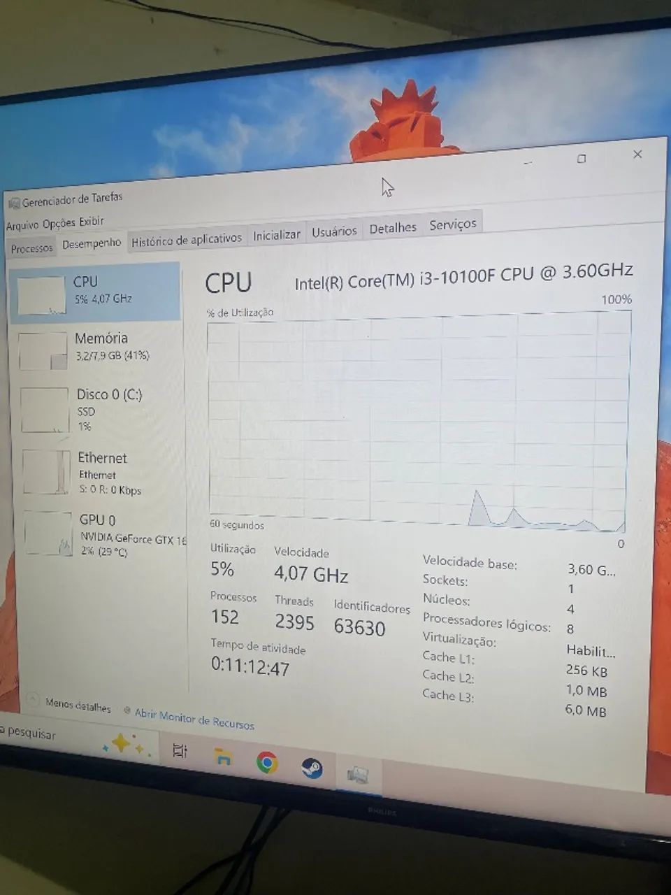 Processador Intel Core i3-10100F ? LGA 1200