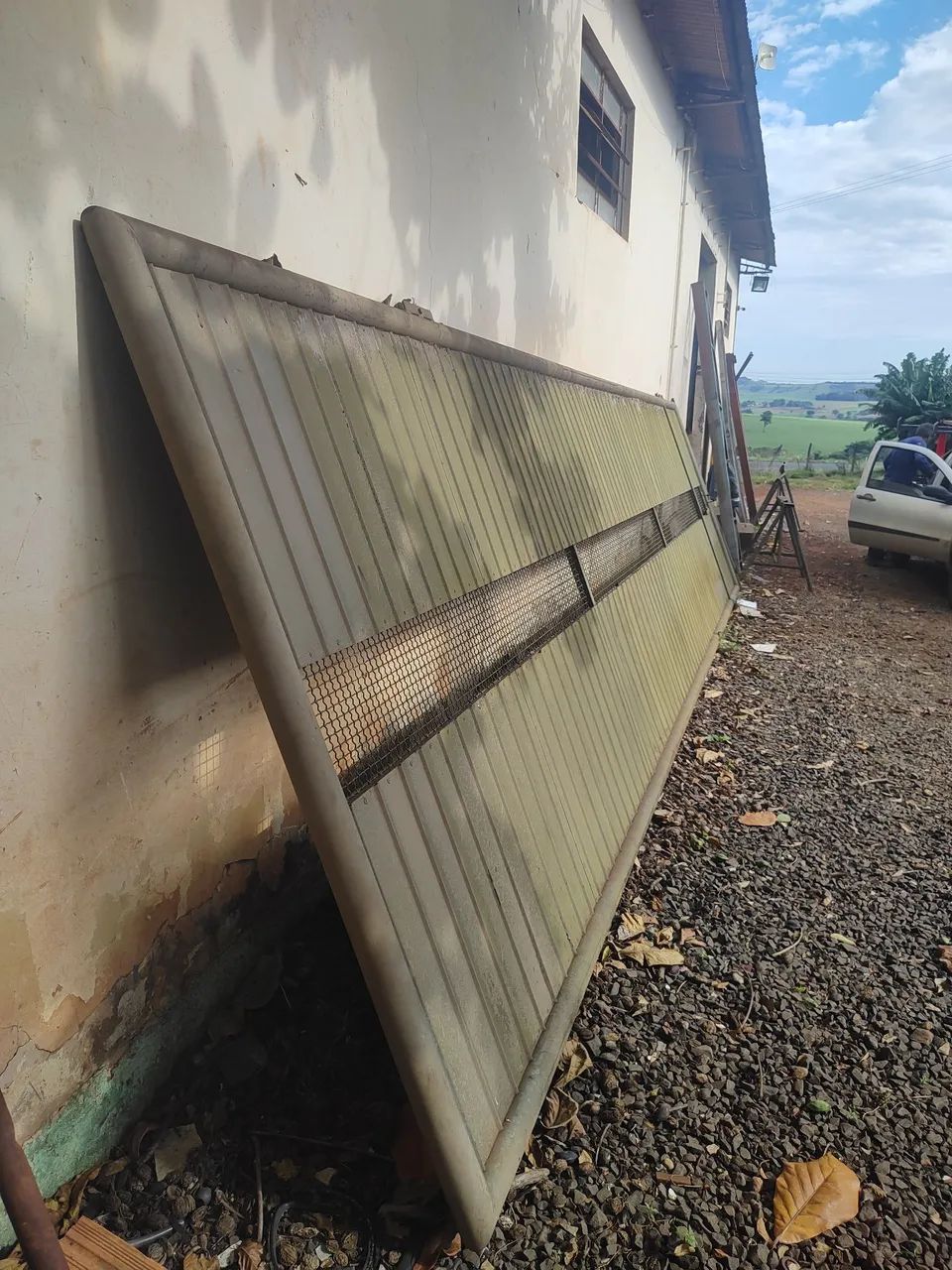 PORTÃO INDUSTRIAL PESADO (7m x 1.90m) - ESTRUTURA DE 3 POLEGADAS - Foto 3