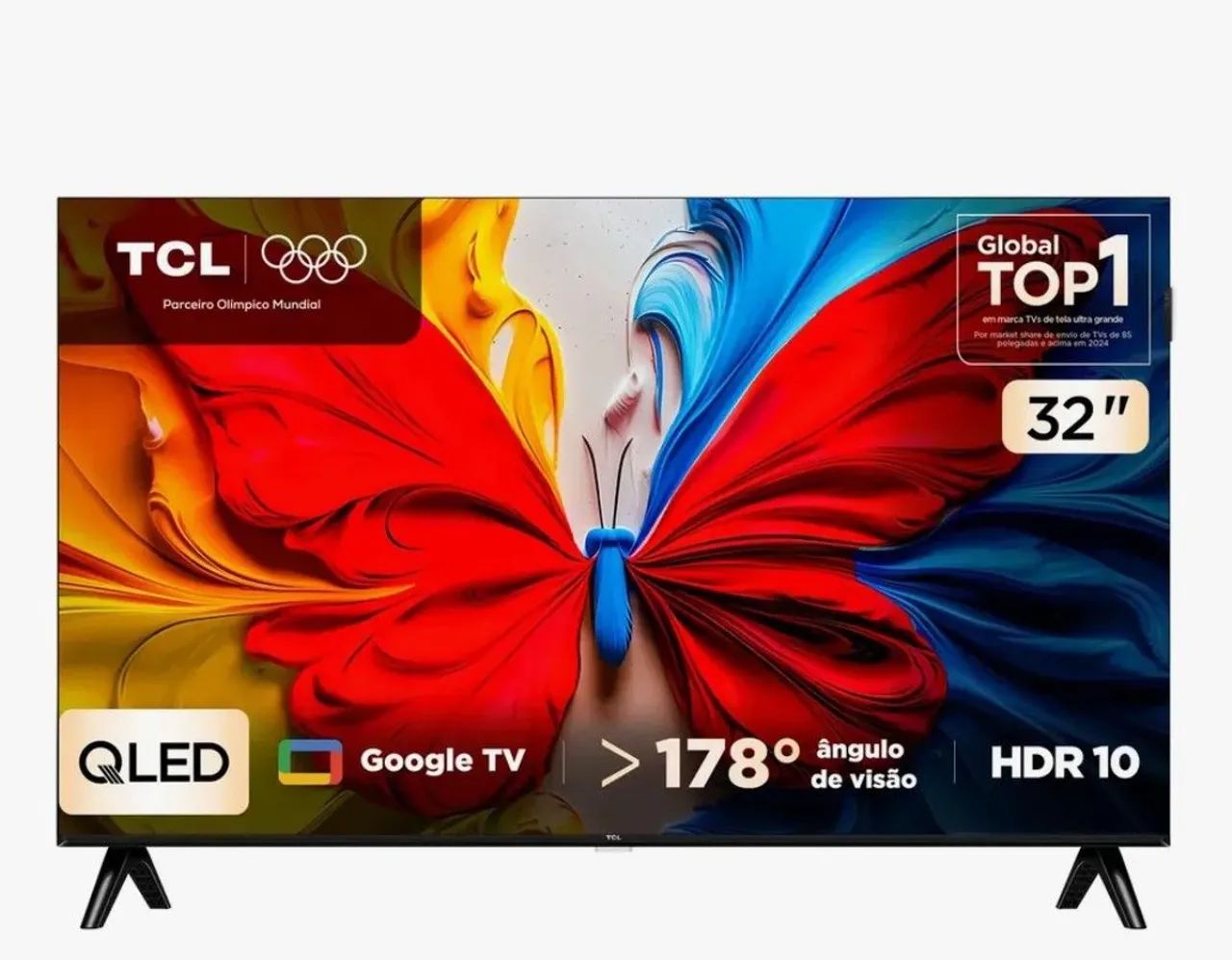 Tv TCL 32 polegadas smart borda infinita lacrada 1 ano de garantia  - Foto 2