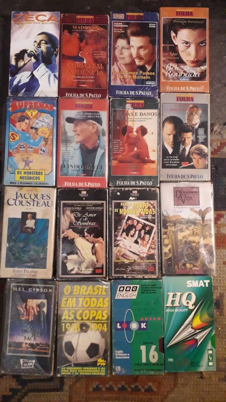 Fitas VHS 