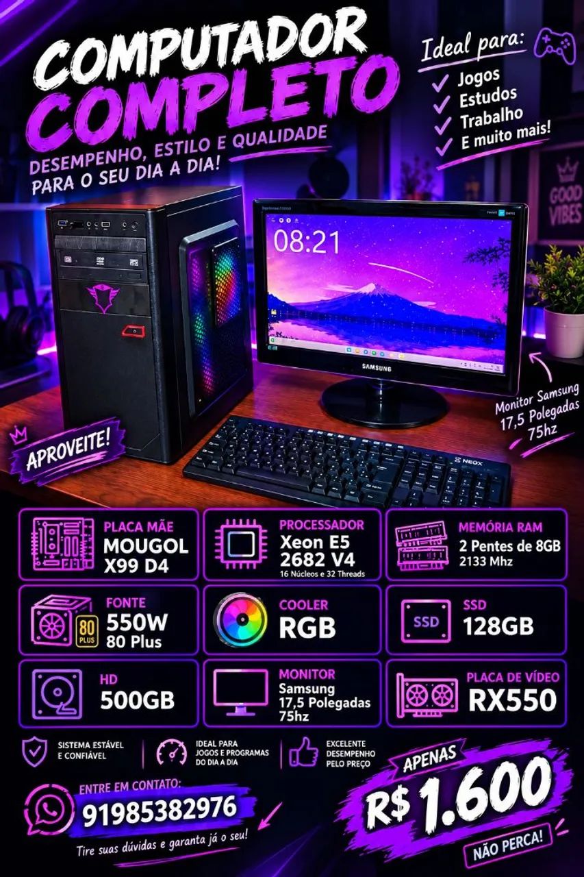 Computador Completo  - Foto 2