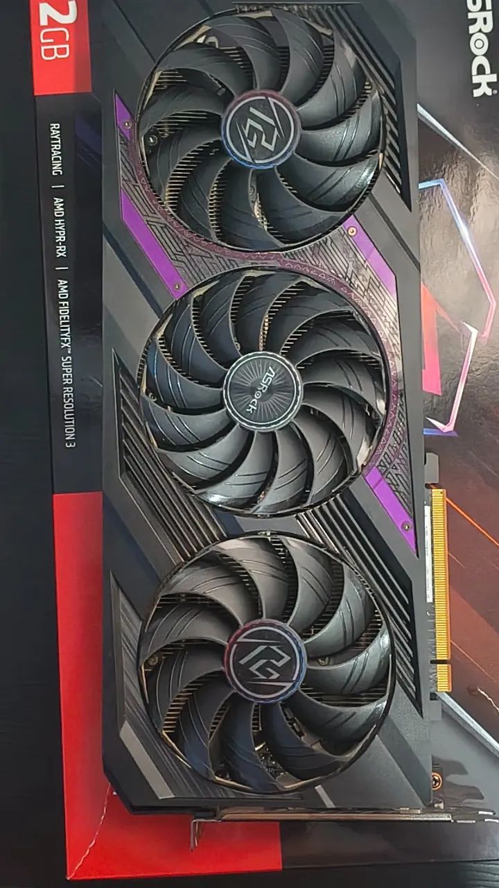 Rx 7700xt Asrock - Foto 5