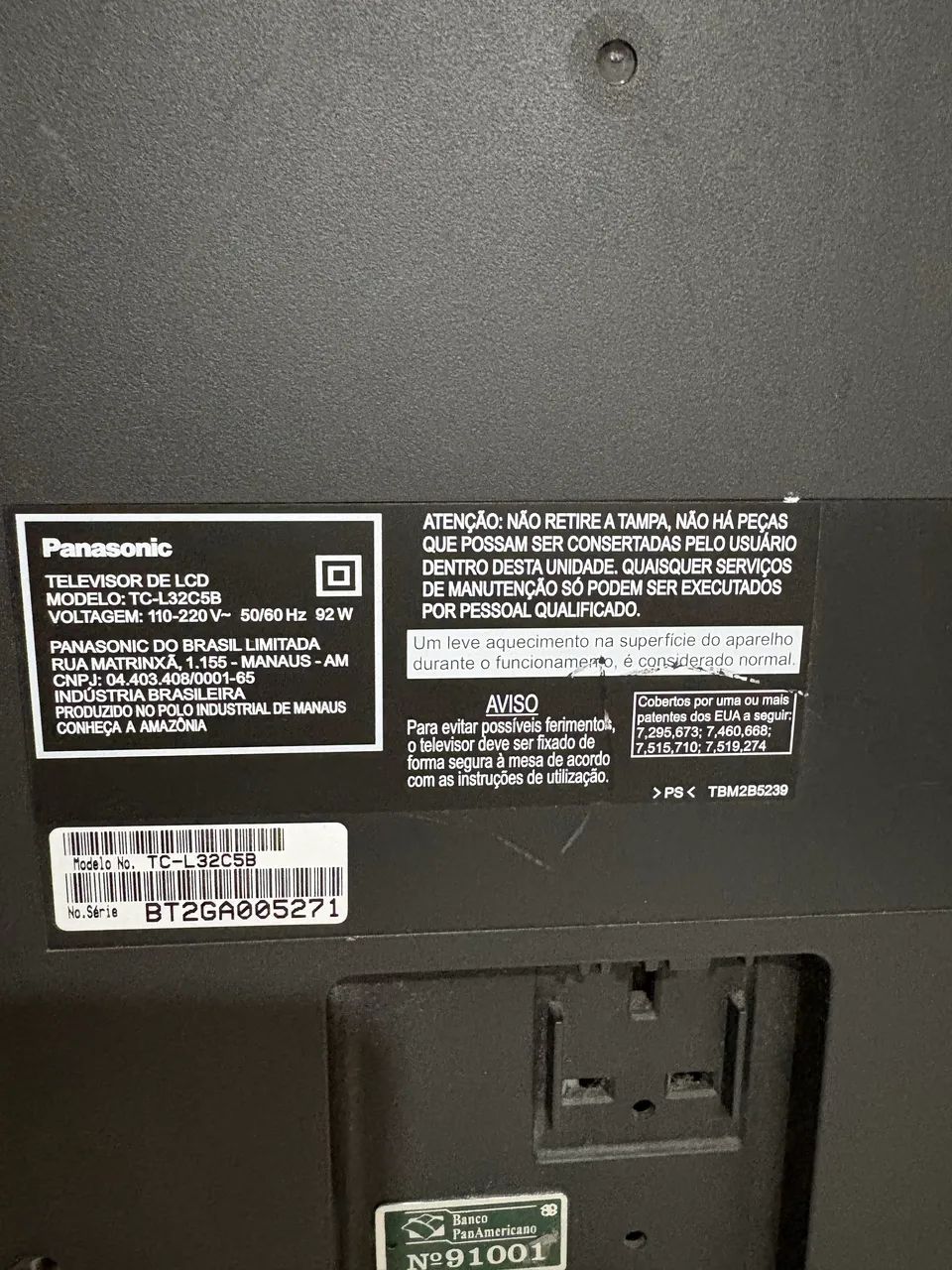 Vendo TV panasonic 32 polegadas - Foto 3
