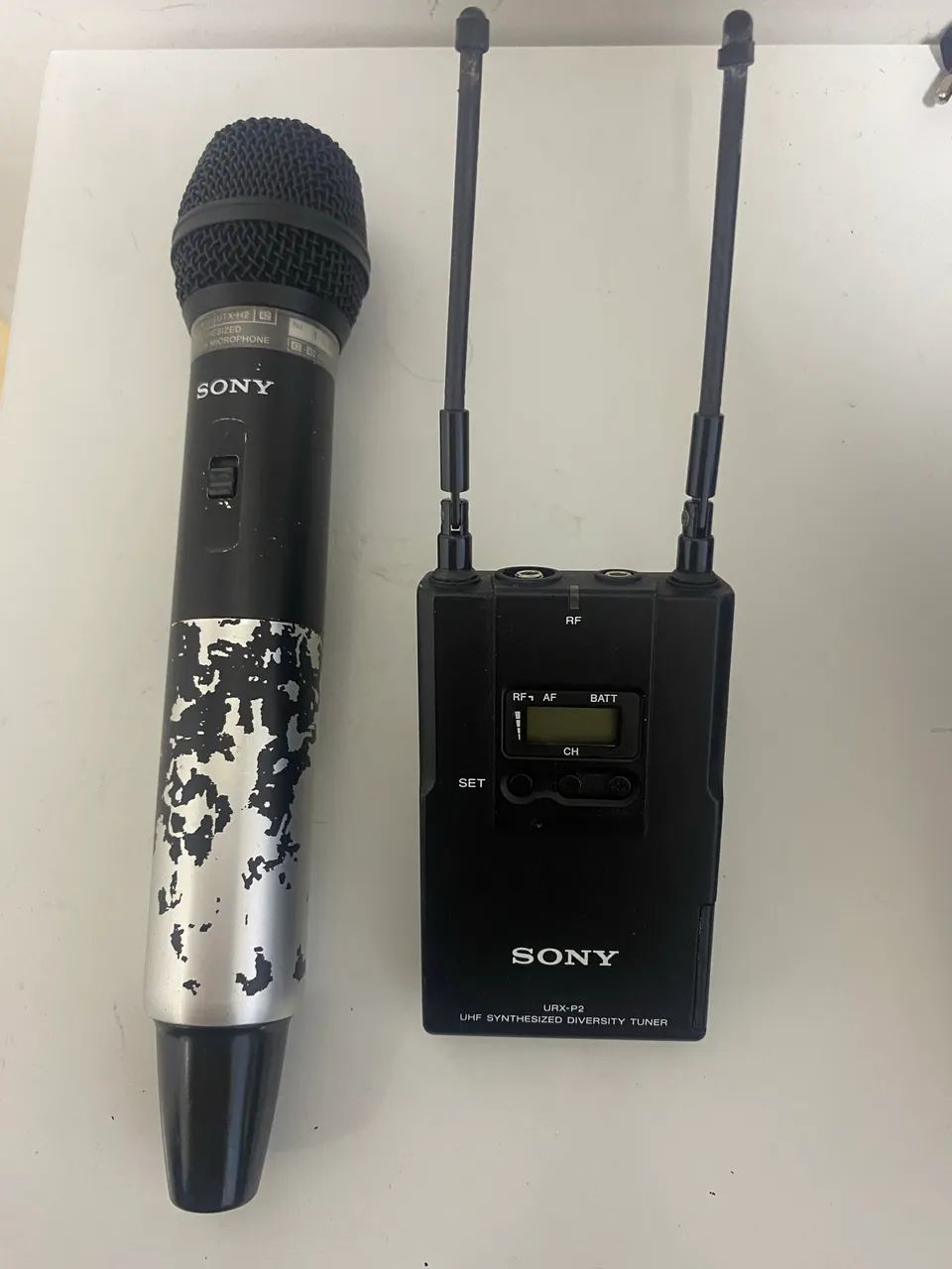 Microfone Sem Fio Sony Urx-p2 Preto - Foto 2