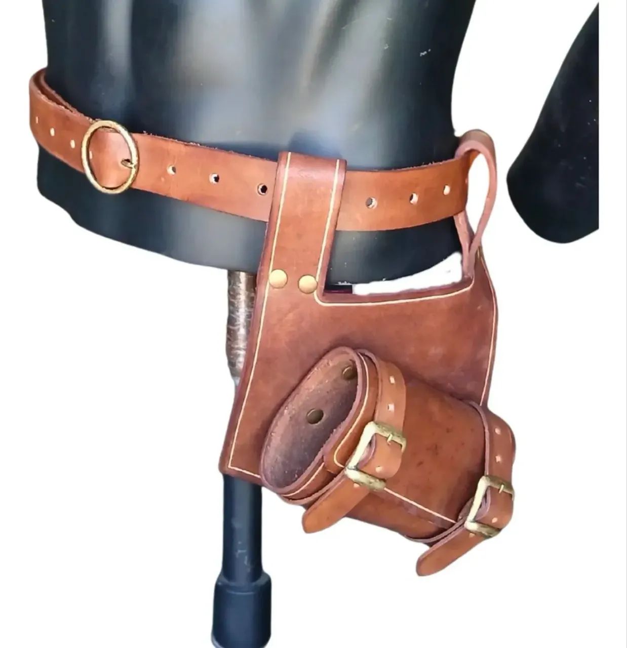 Cinto com Suporte de Espada - Cosplay - Medieval  - Foto 3