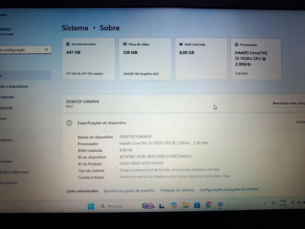 Notebook Lenovo top super rápido - Foto 5