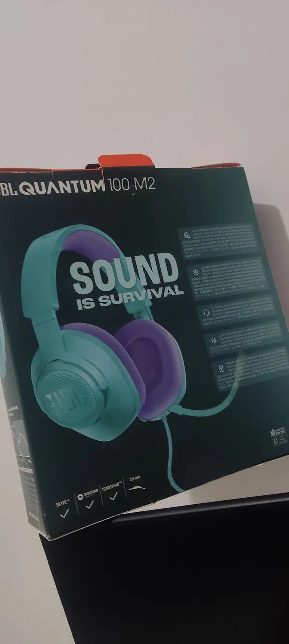Headset JBL Quantum 100 m2
