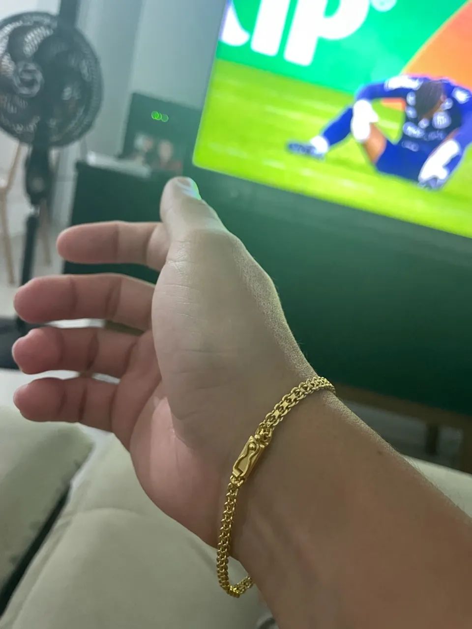 Pulseira banhada a ouro 18k - Foto 2