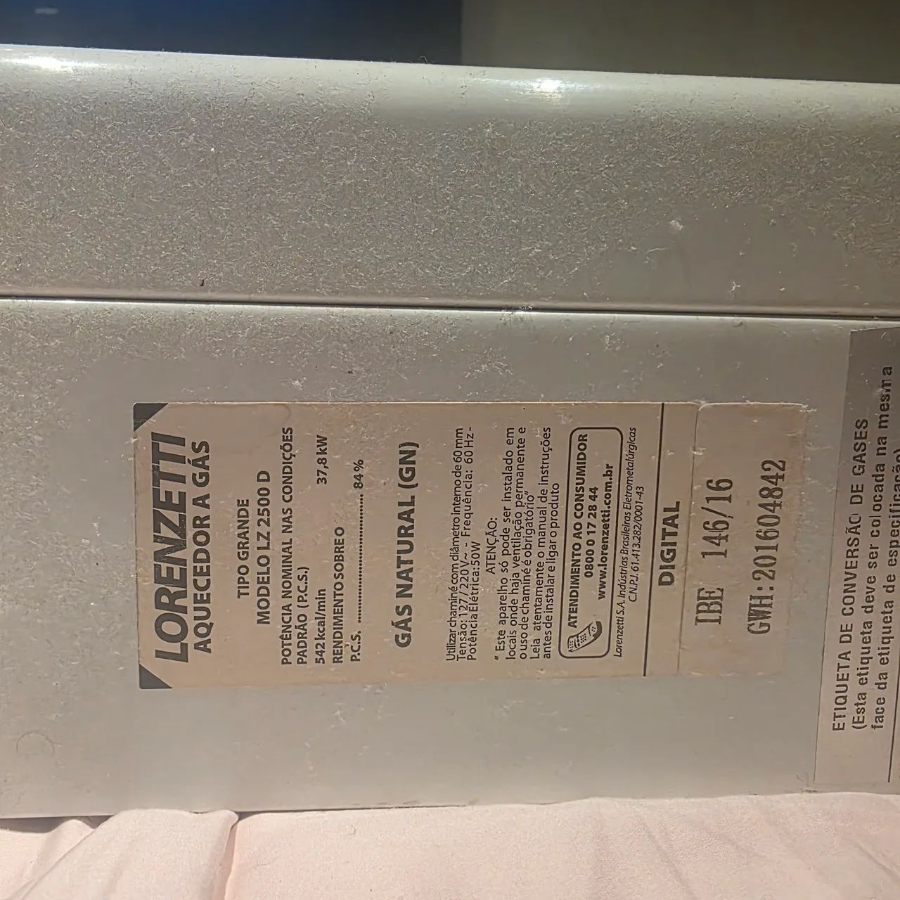 Lorenzetti aquecedor a gas para chuveiro - Foto 2