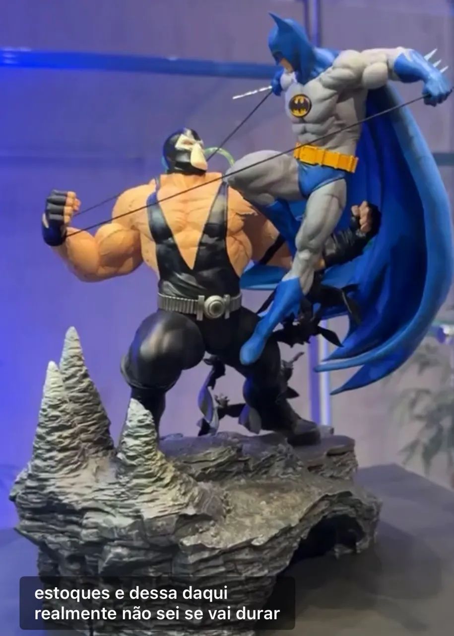 Batman vs Bane Exclusivo numerado Iron Studios  - Foto 4