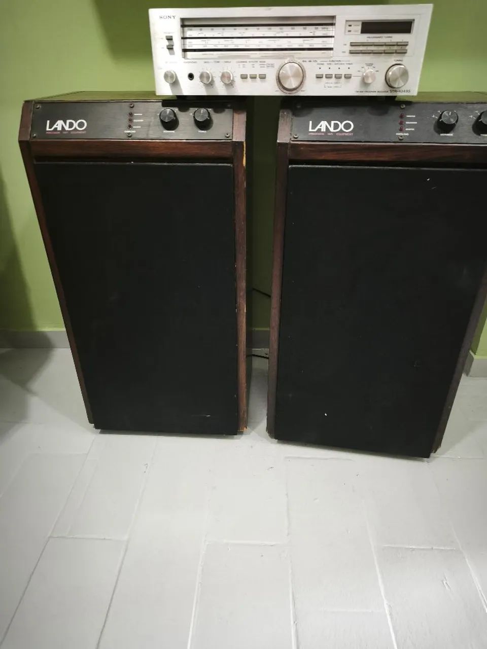 Caixas de Som LANDO, RARÍSSIMAS  - Foto 2