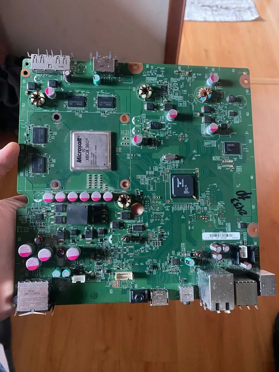 Placa mãe do Xbox 360 super slim 