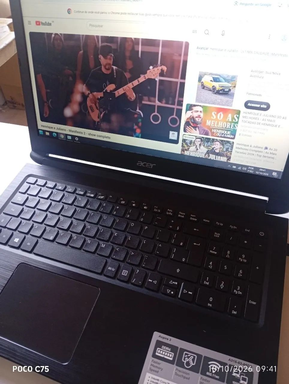 Notebook acer corei5, 7geracao  - Foto 4