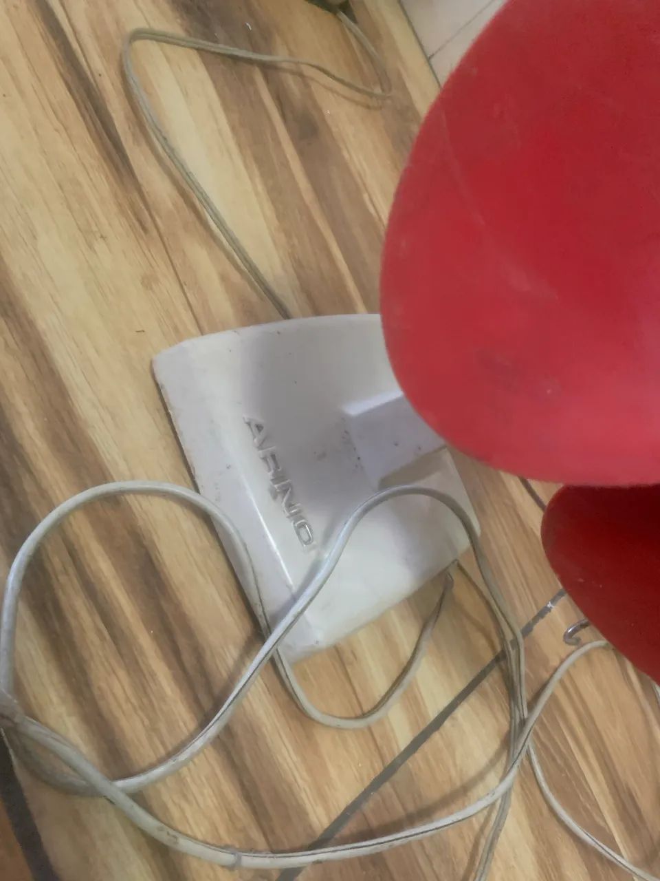 ventilador de mesa antigo Arno c/ defeito - Foto 3