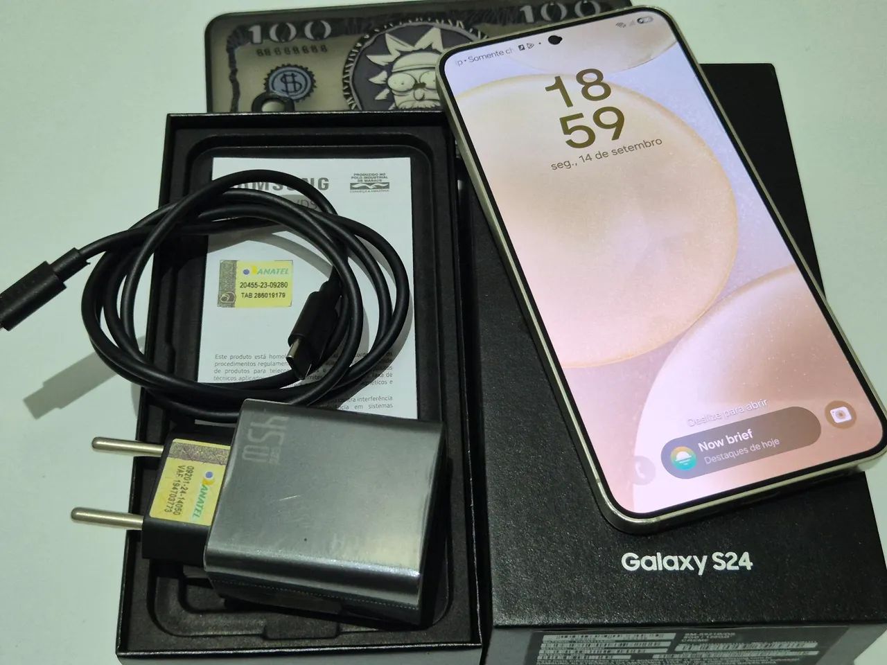 Samsung Galaxy S24 *Completo na Caixa + brindes