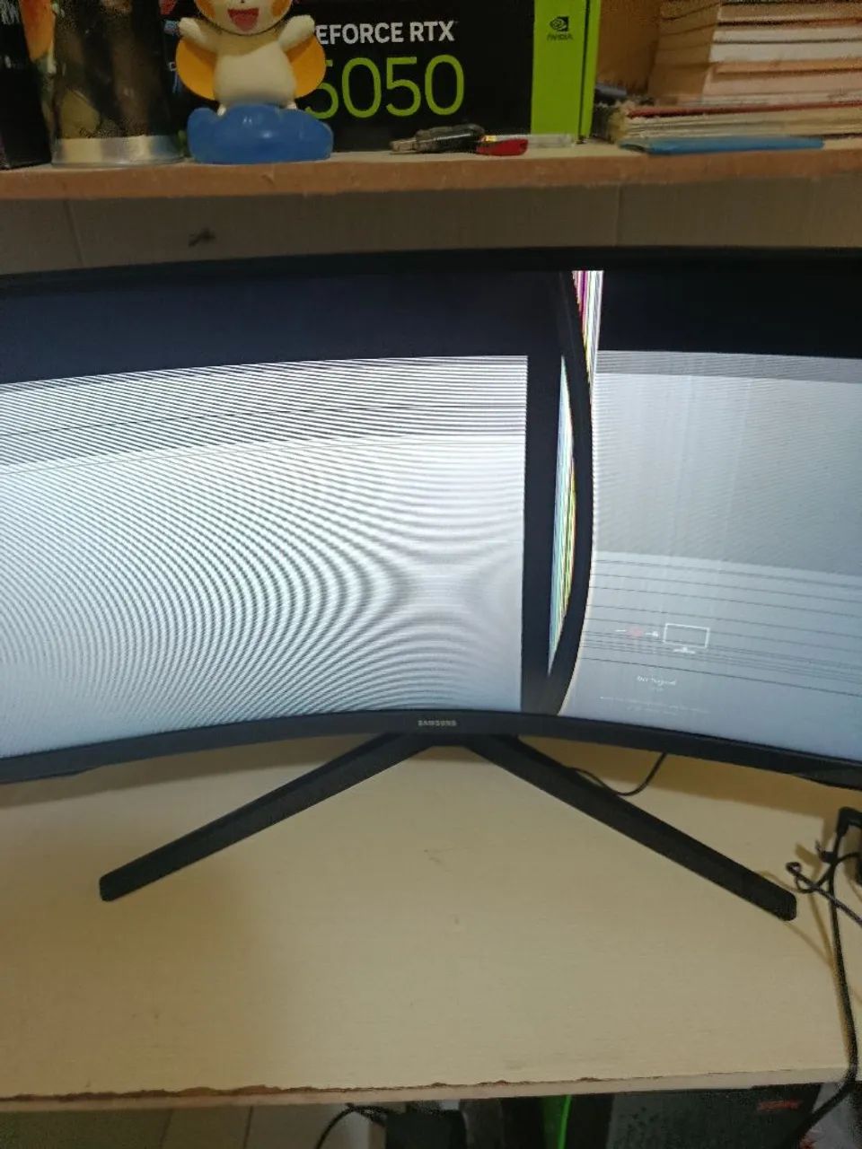 (COM DEFEITO) Samsung Odssey G5 34 Polegadas, Ultrawide QuadHD - Foto 4