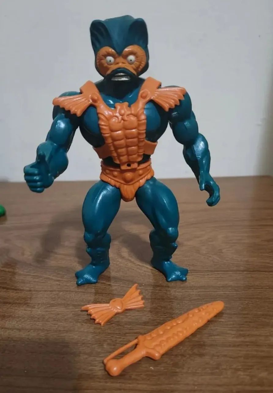 Boneco Aquático He-Man Estrela Anos 80 Completo  - Foto 2